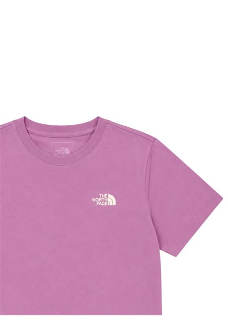T-shirt bambina rosa in cotone THE NORTH FACE | 0A8F9ZROSA